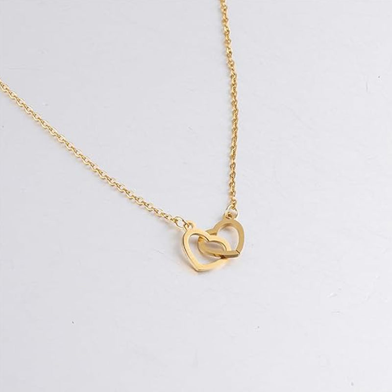 Emeja | Hart Ketting met Roterende Rozen Cadeaubox