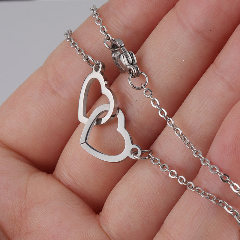 Emeja | Hart Ketting met Roterende Rozen Cadeaubox