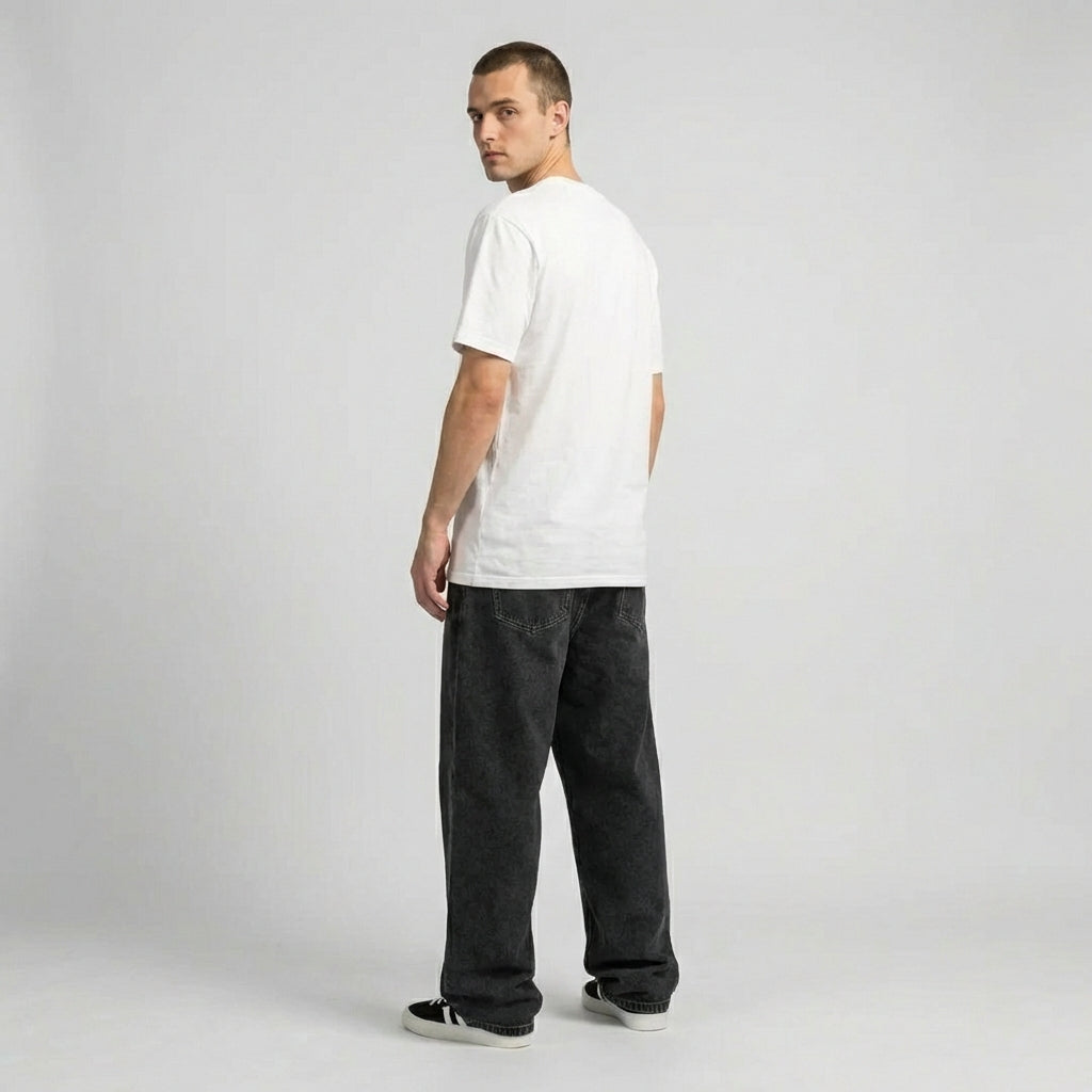 Emeja | Heren Baggy Denim Jeans | Wijd Fit Skater Stijl