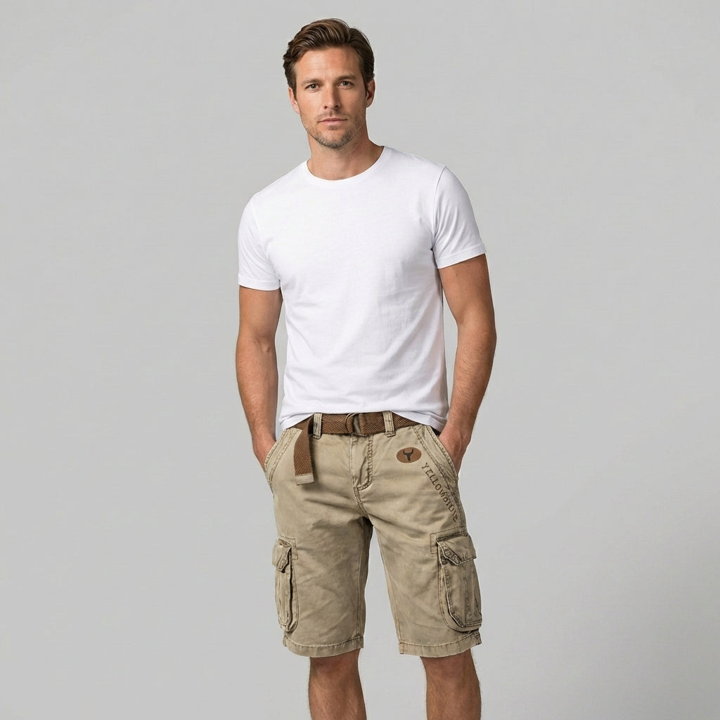 Emeja | Heren Cargo Shorts met Meerdere Zakjes