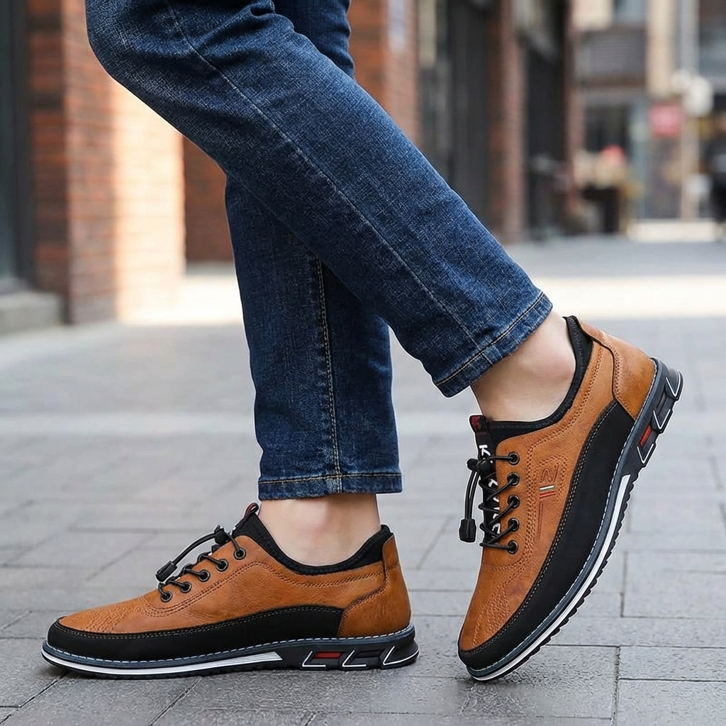 Emeja | Heren Casual Oxford Schoenen - Veterschoenen