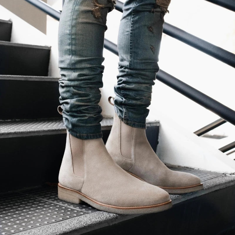 Emeja | Heren Chelsea Boots met Elastische Zijkanten