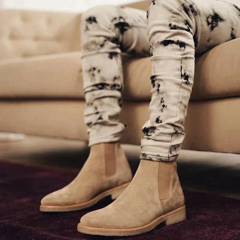 Emeja | Heren Chelsea Boots met Elastische Zijkanten