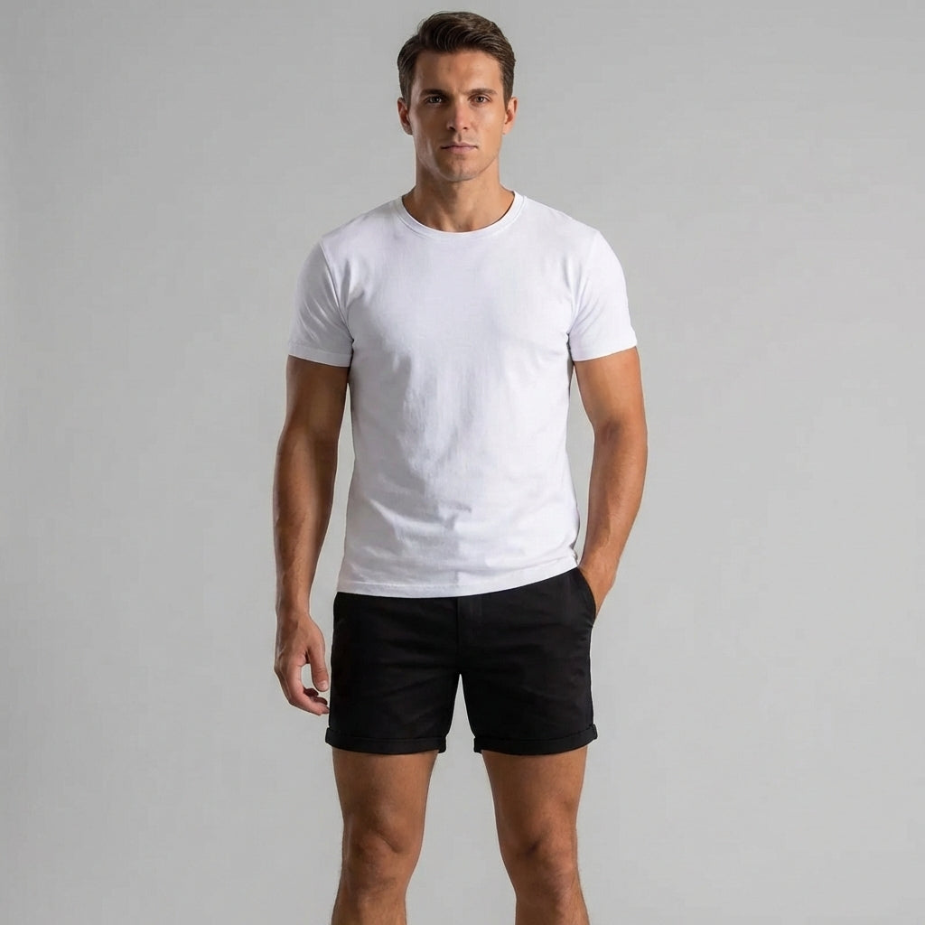 Emeja | Heren Chino Shorts - Tailored Fit
