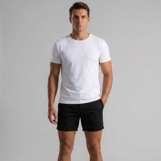 Emeja | Heren Chino Shorts - Tailored Fit
