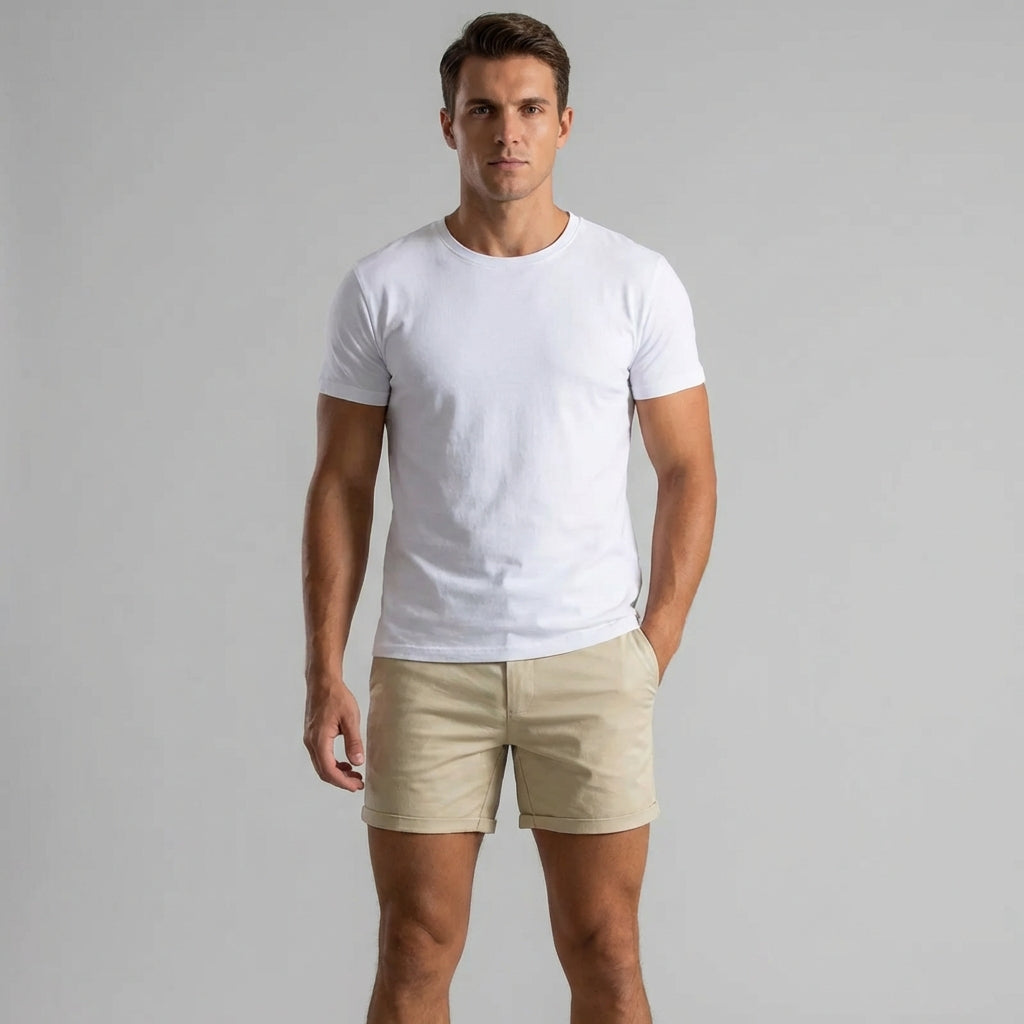 Emeja | Heren Chino Shorts - Tailored Fit