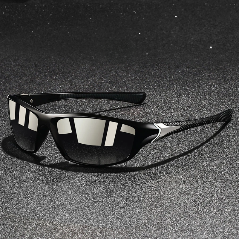 Emeja | Heren Gepolariseerde Zonnebril – UV400 Bescherming met Lichtgewicht Metalen Frame