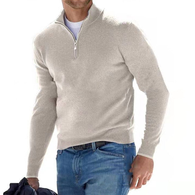 Emeja | Heren Half-Zip Pullover Trui