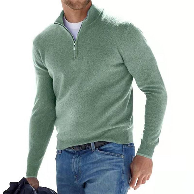Emeja | Heren Half-Zip Pullover Trui