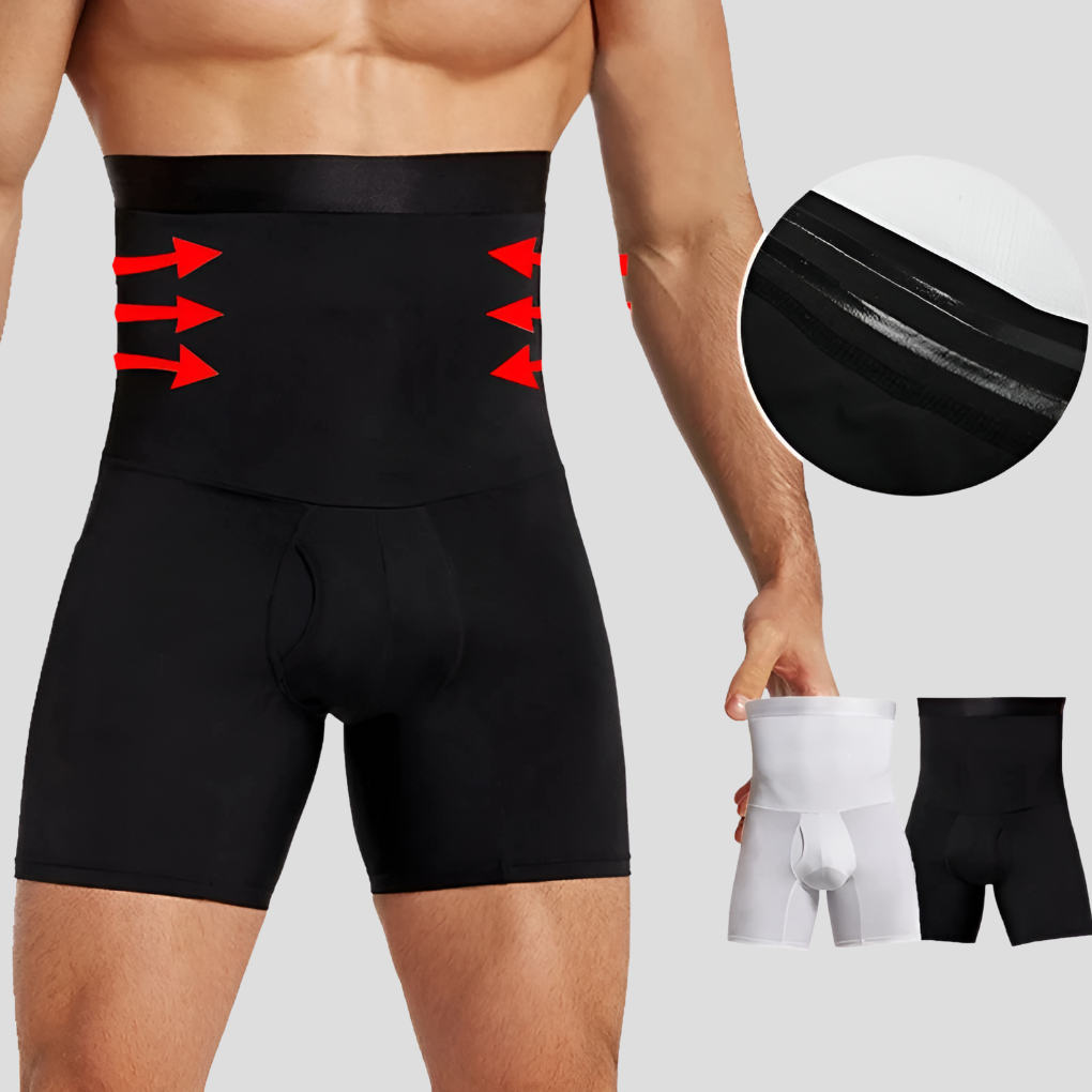 Emeja | Heren High-Waist Compressie Shorts