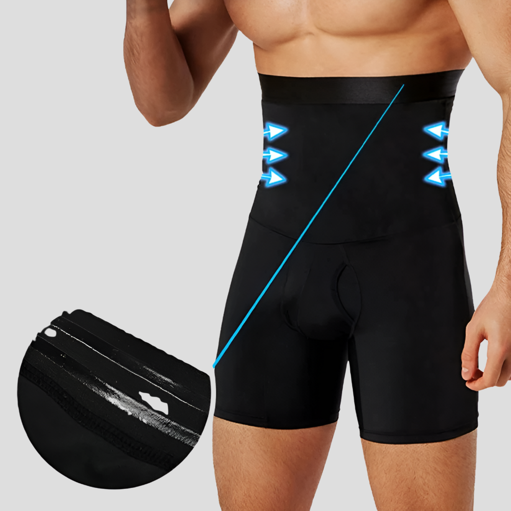 Emeja | Heren High-Waist Compressie Shorts