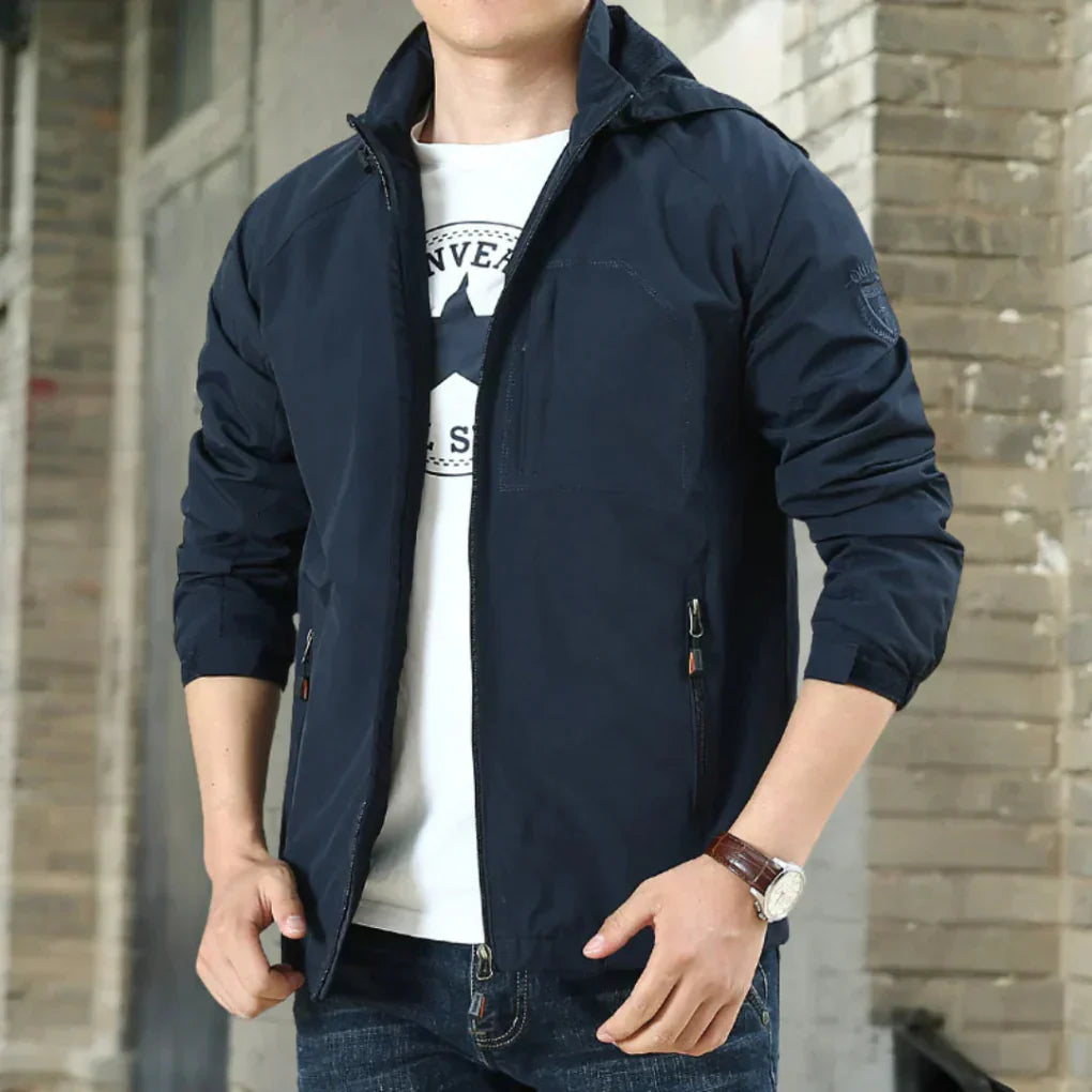 Emeja | Heren Lichtgewicht Zip-Up Jas
