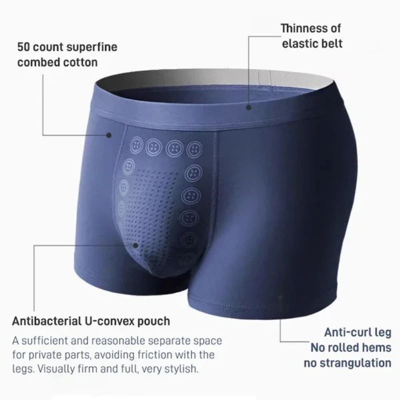 Emeja | Heren Magnetische Massage Ondergoed | Ondersteunend Comfort Ontwerp