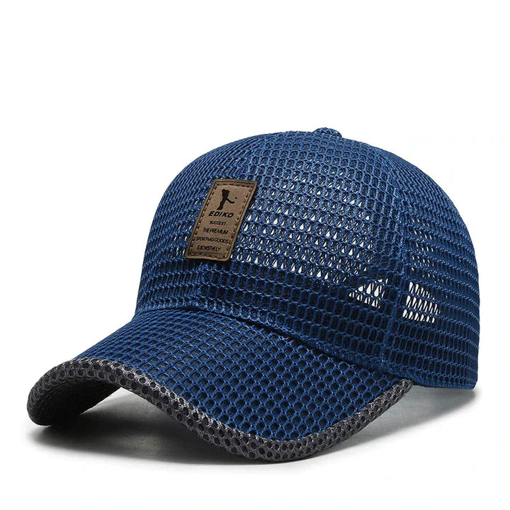 Emeja | Heren Mesh Baseball Cap met Geventileerde Panelen