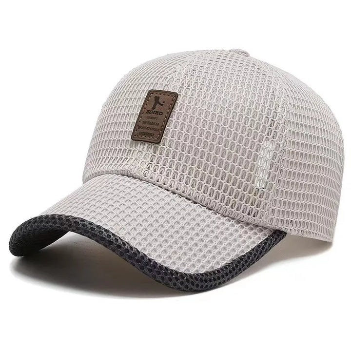 Emeja | Heren Mesh Baseball Cap met Geventileerde Panelen