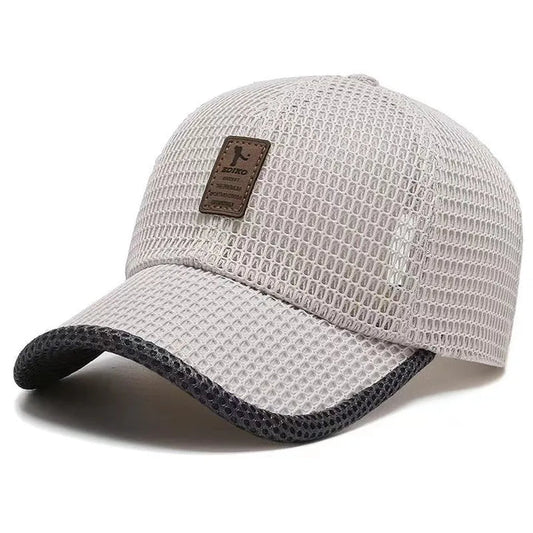 Emeja | Heren Mesh Baseball Cap met Geventileerde Panelen