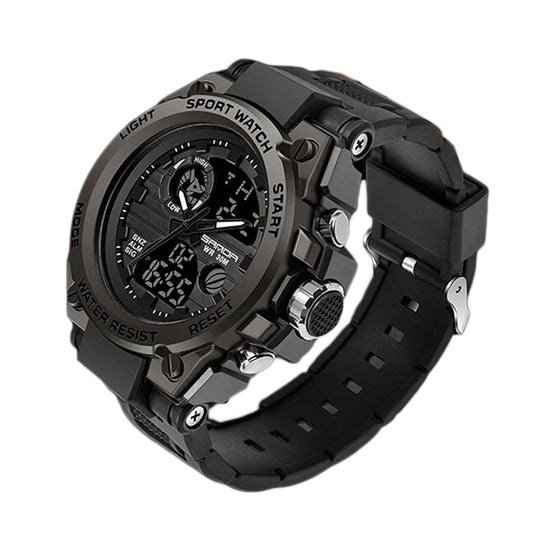 Emeja | Heren Militaire Horloge met Analoge Digitale Weergave en Kenmerken