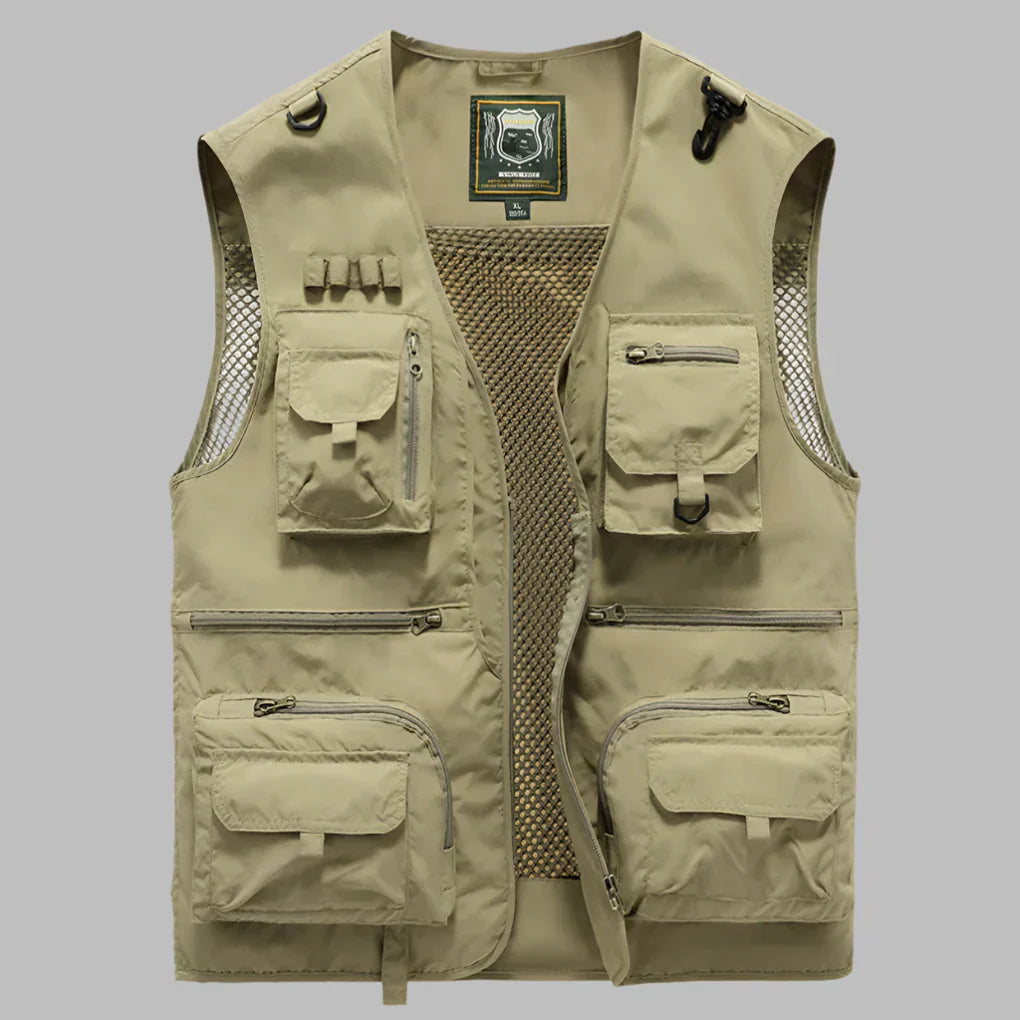 Emeja | Heren Multi-Pocket Outdoor Vest