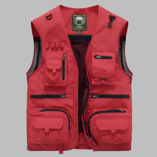 Emeja | Heren Multi-Pocket Outdoor Vest