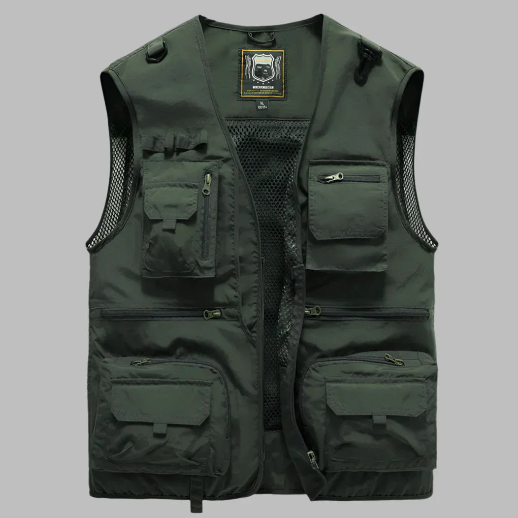 Emeja | Heren Multi-Pocket Outdoor Vest