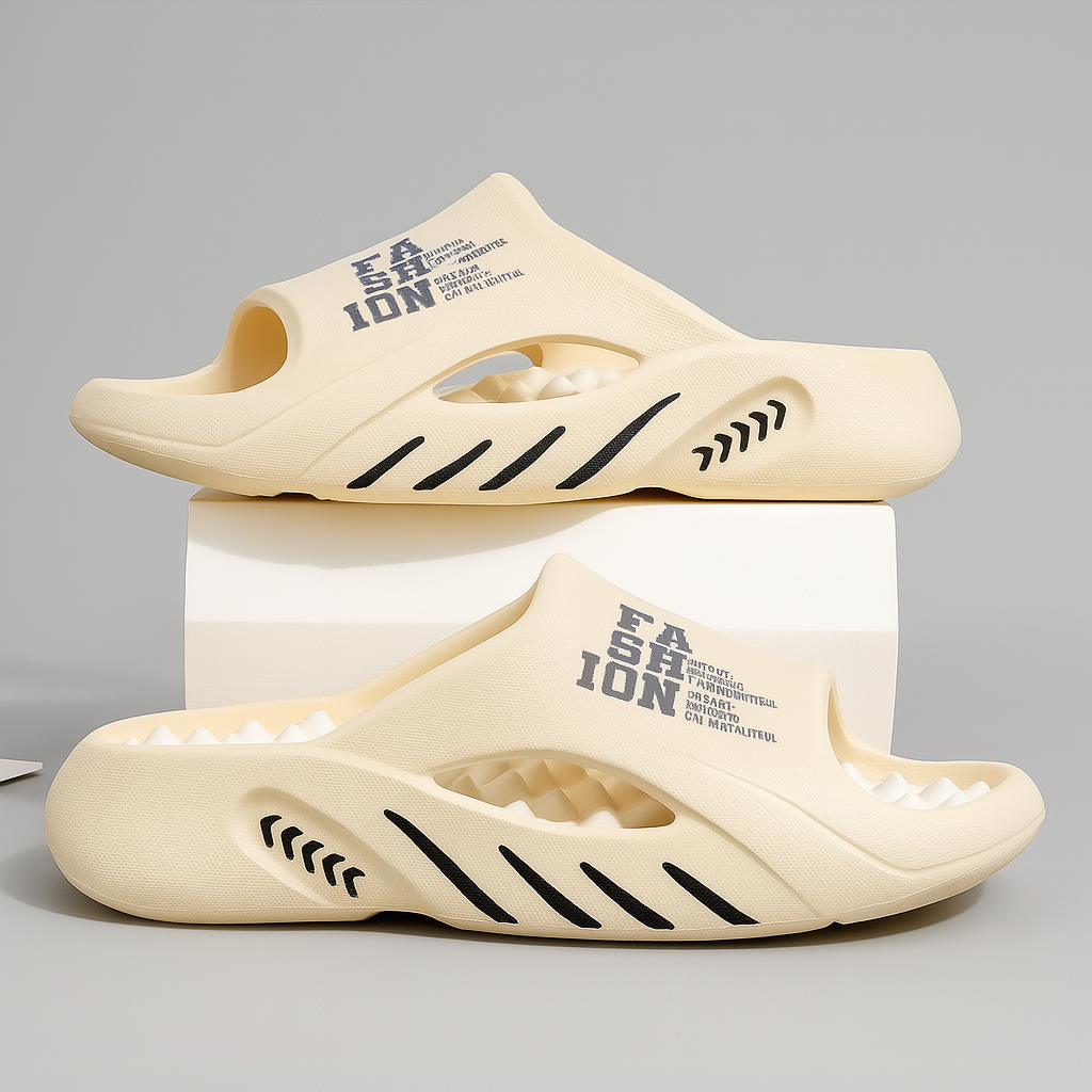 Emeja | Heren Orthopedische Slippers met Grafische Print