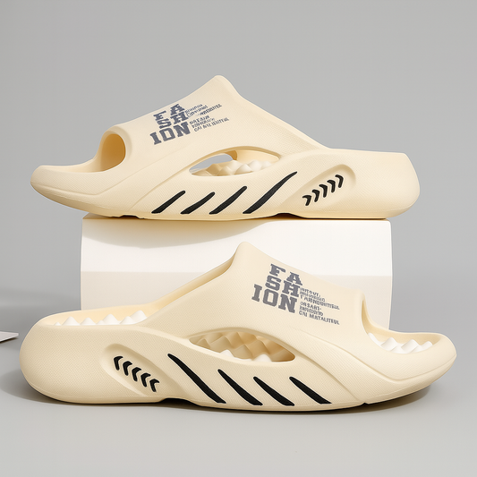 Emeja | Heren Orthopedische Slippers met Grafische Print
