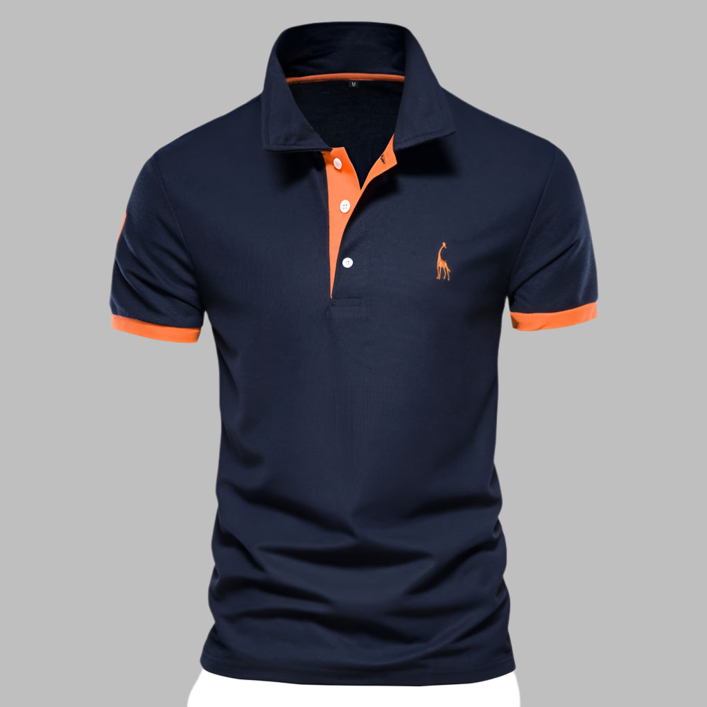 Emeja | Heren Polo Shirt met Contrastafwerking