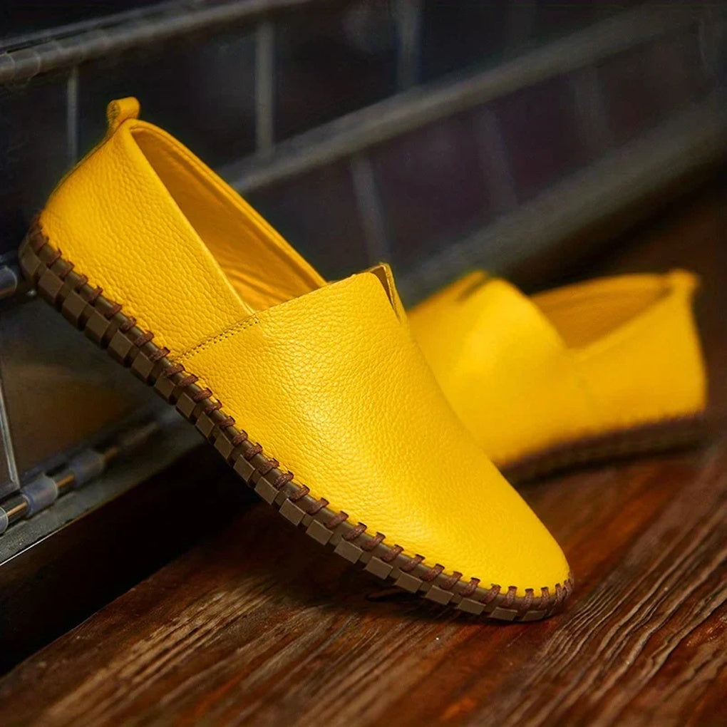 Emeja | Heren Rijloafers Gestikte Moc Toe