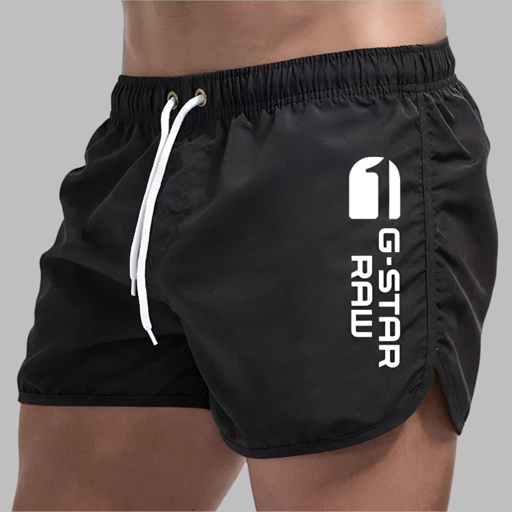Emeja | Heren Sneldrogende Zwemshorts met Logo