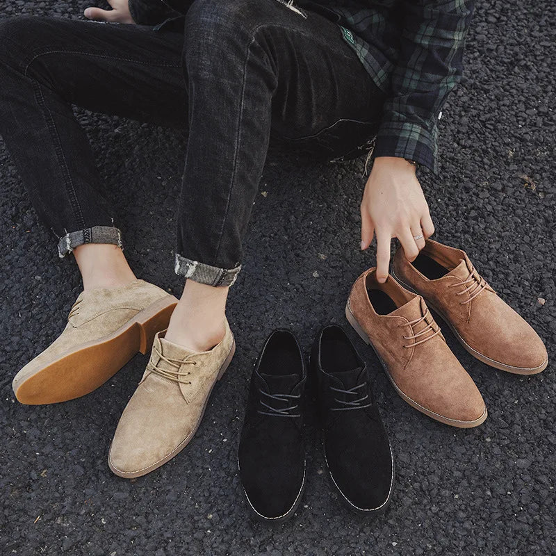Emeja | Heren Suède Oxford Dresschoenen