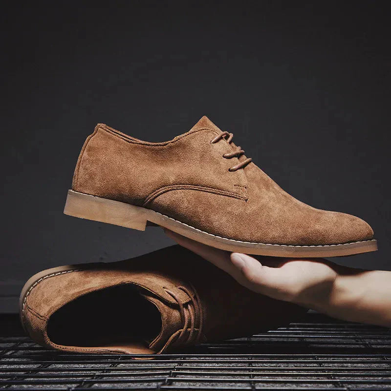 Emeja | Heren Suède Oxford Dresschoenen