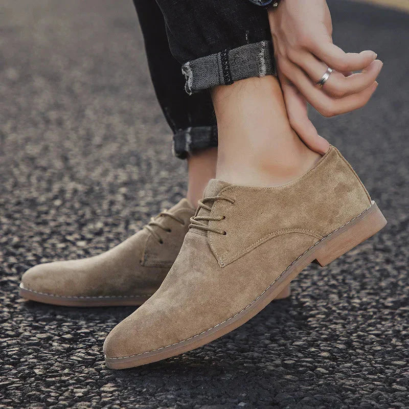 Emeja | Heren Suède Oxford Dresschoenen