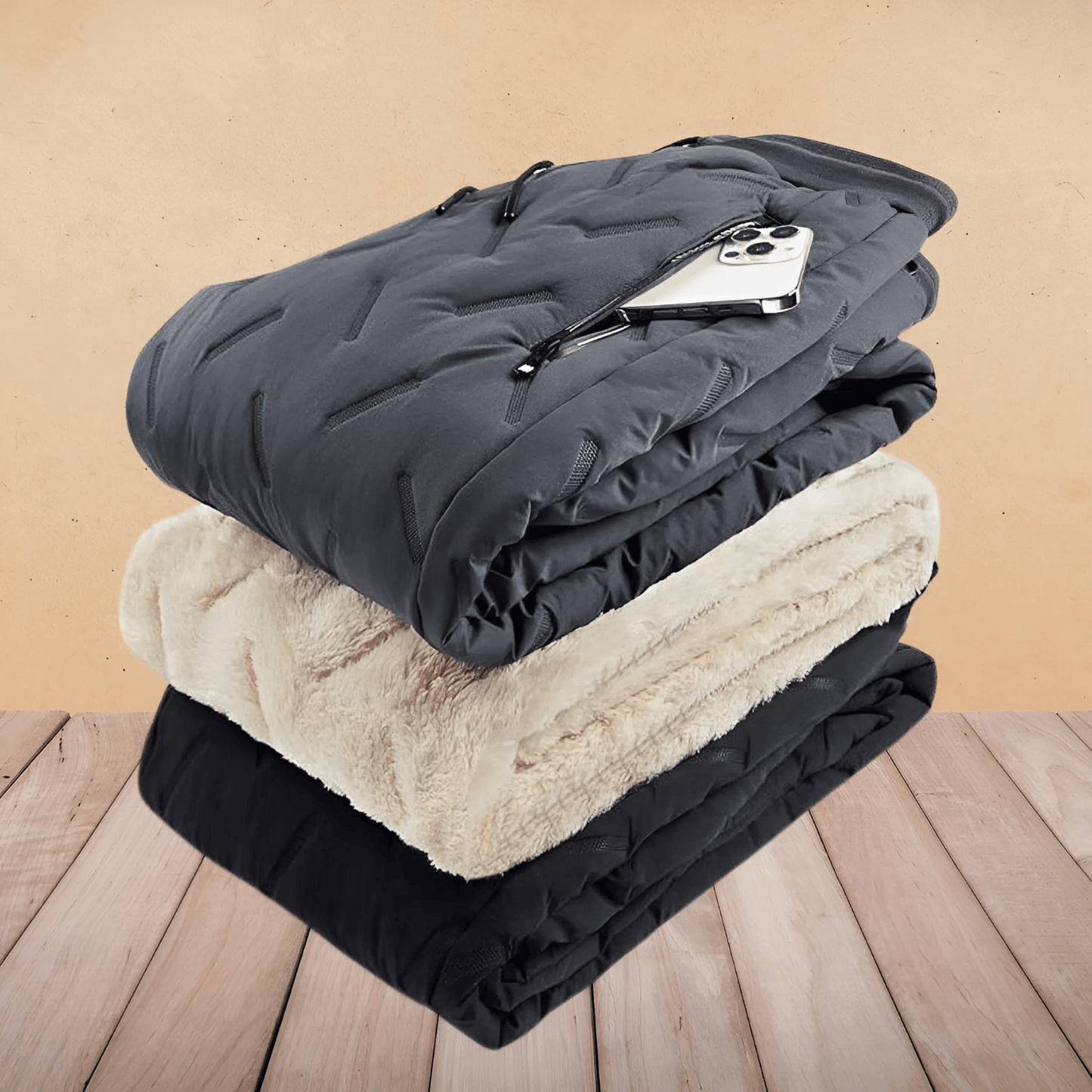 Emeja | Heren Thermische Winter Joggingbroeken met Gequilte Patroon