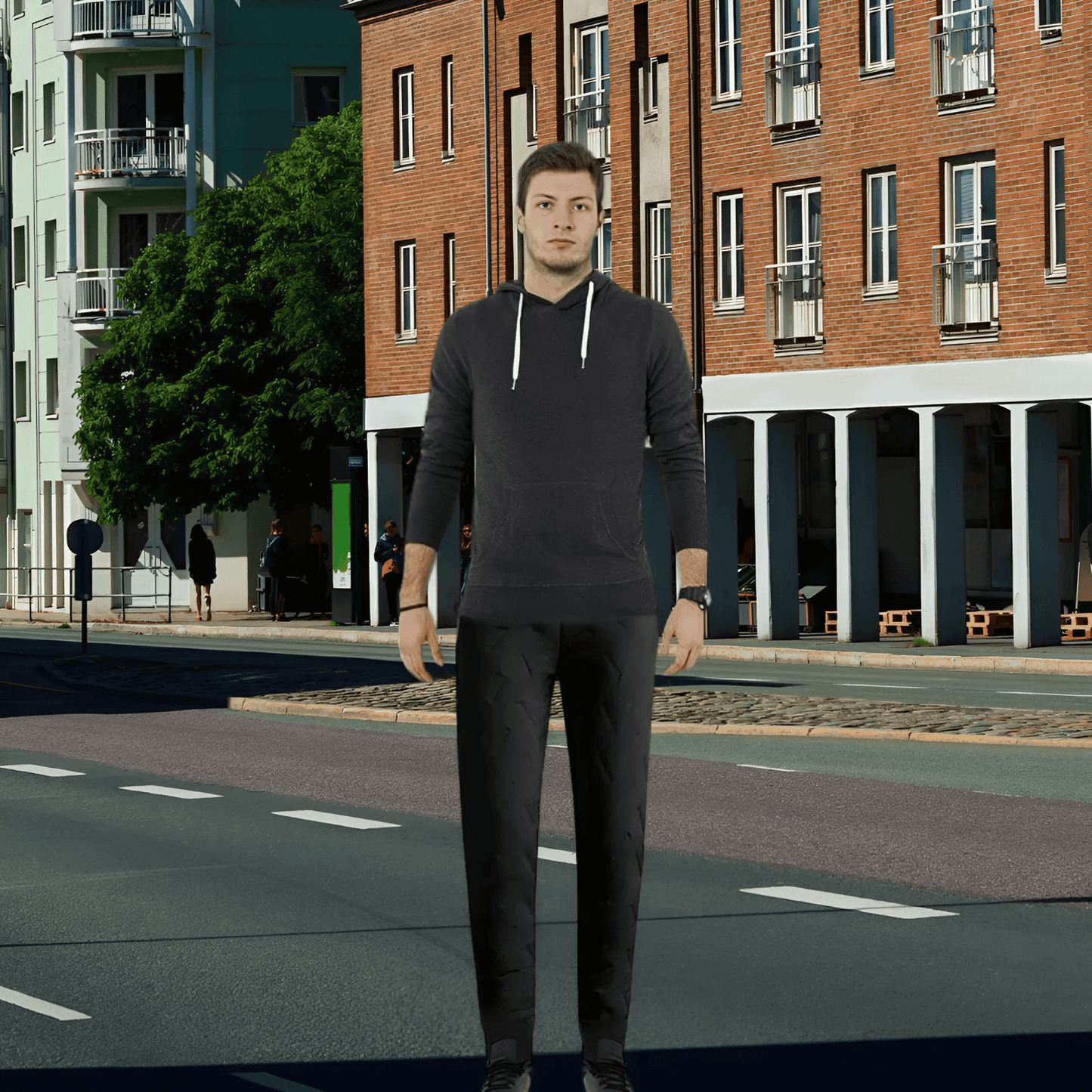 Emeja | Heren Thermische Winter Joggingbroeken met Gequilte Patroon