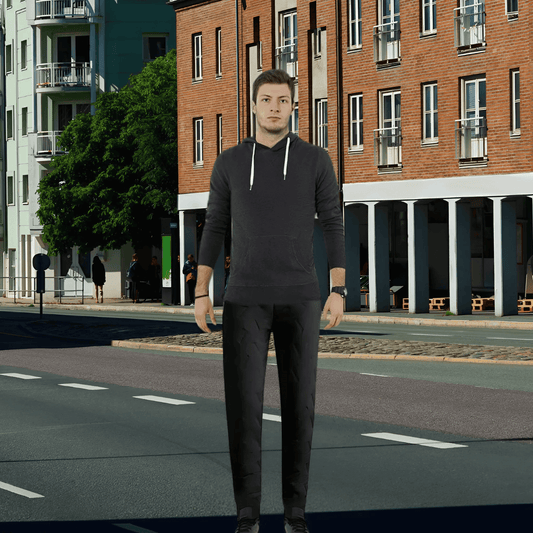Emeja | Heren Thermische Winter Joggingbroeken met Gequilte Patroon