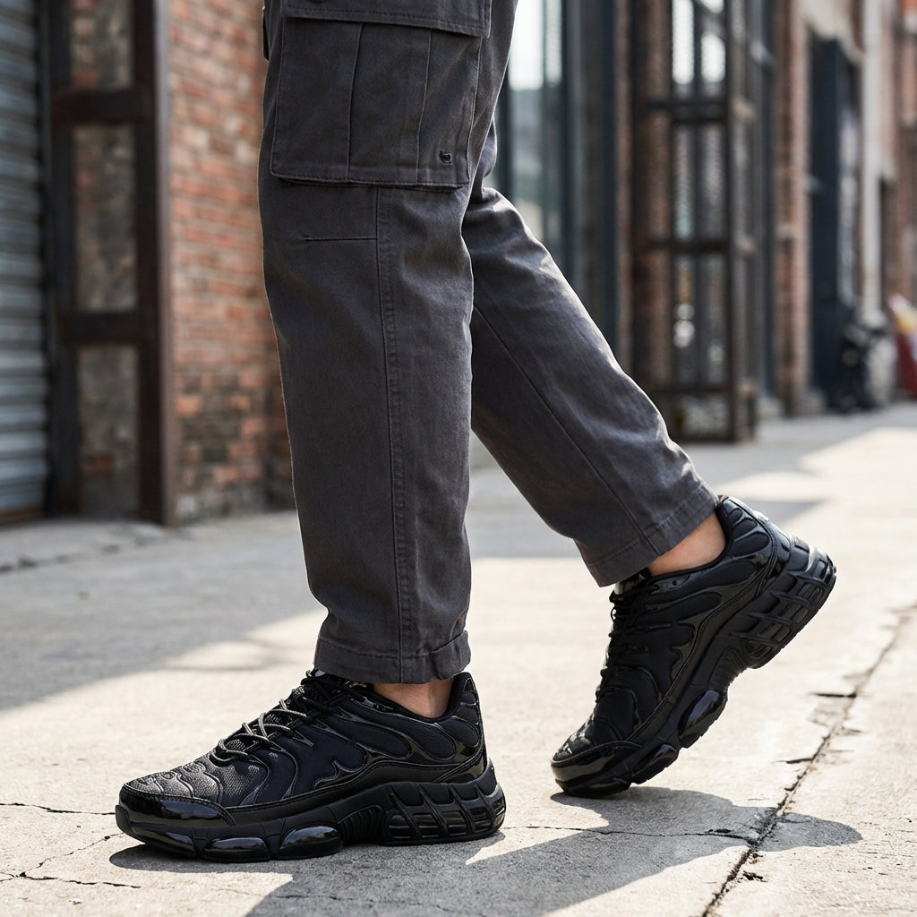 Emeja | Heren Veiligheidsschoenen met Stalen Neus en Moderne Chunky Zool