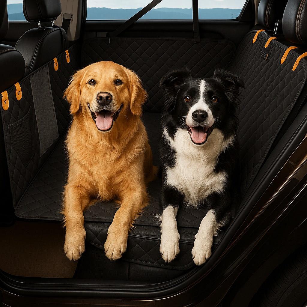Emeja | Hond Auto Zitplaats Hoes: Bescherming voor de Achterbank met Deurschermen