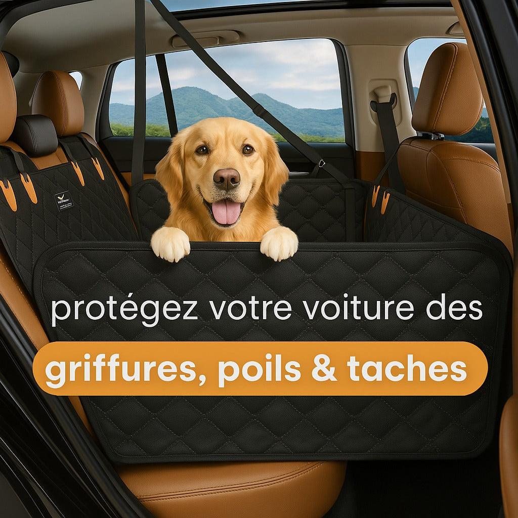 Emeja | Hond Auto Zitplaats Hoes: Bescherming voor de Achterbank met Deurschermen