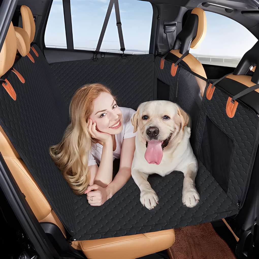 Emeja | Hond Autostoel Verlengstuk met Gequilt Ontwerp