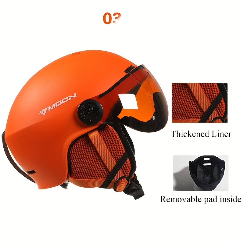 Emeja | Hoogwaardige Skihelm met Verwijderbare Onderdelen – Veilig en Comfortabel voor Buitensporten