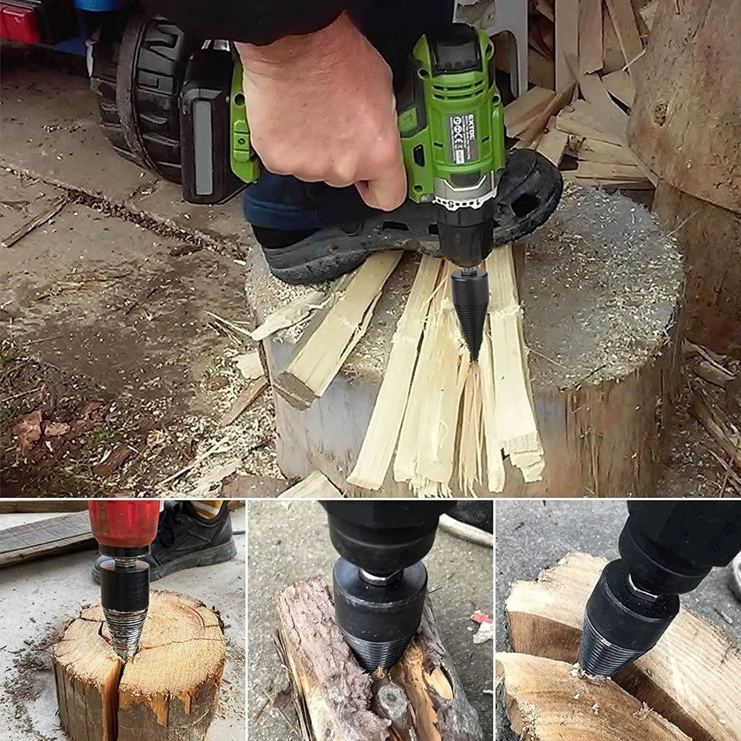 Emeja | Houtboor Bit Set – Splits hout gemakkelijk met de accuboormachine