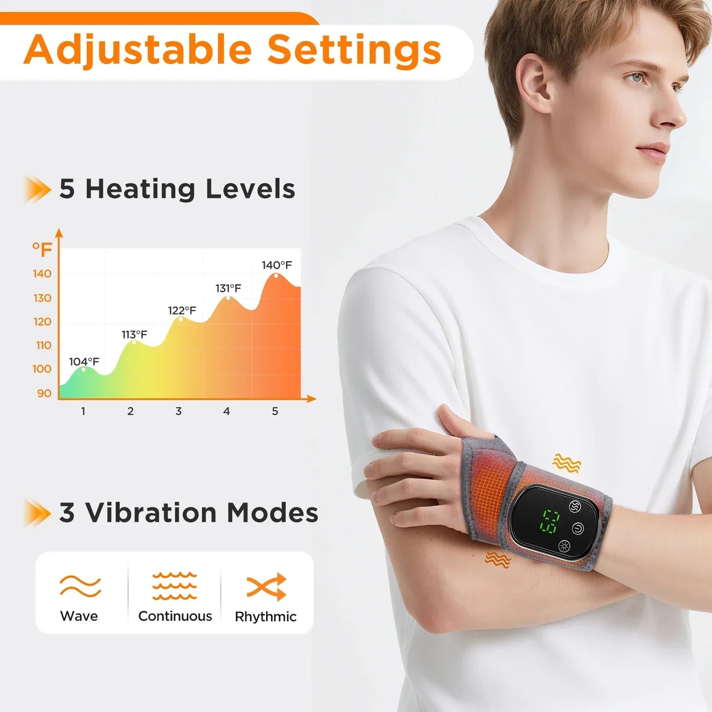 Emeja | Infrarood Warmte Compressie Massager
