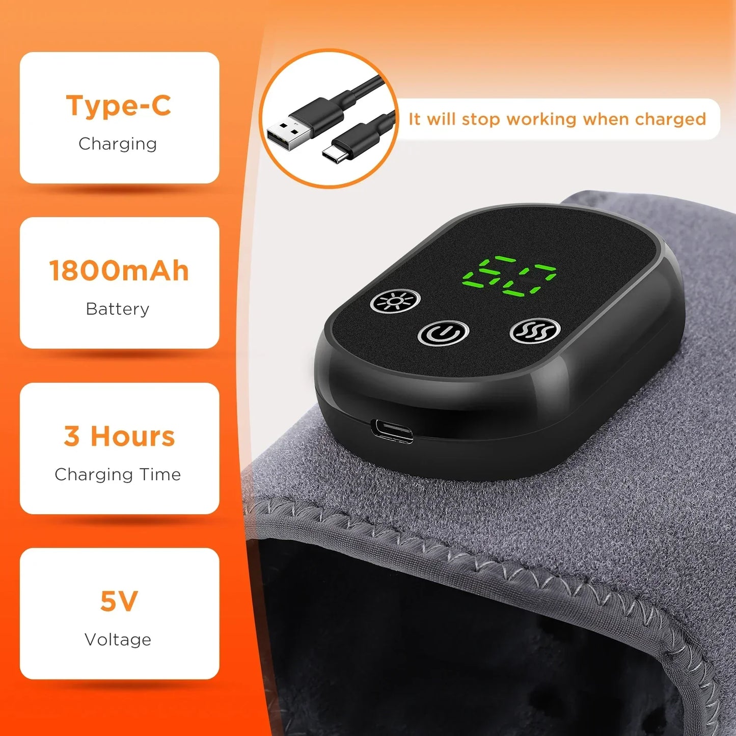 Emeja | Infrarood Warmte Compressie Massager