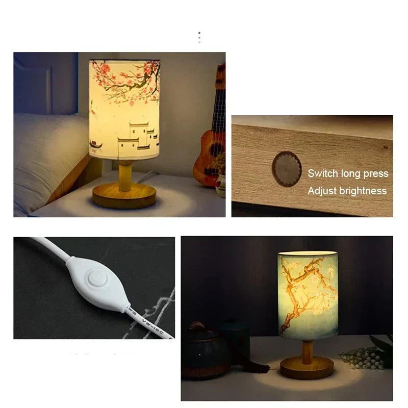 Emeja | Japanse Lamp - Roze Lamp - Dimbaar - Nachtlamp