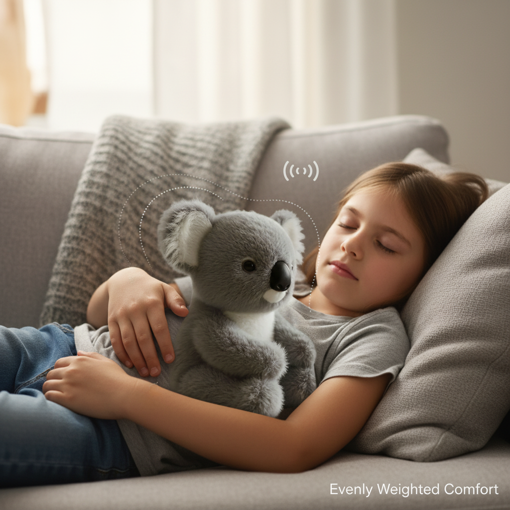 Emeja | Kalmerende Knuffel Koala – Realistische Gewogen Pluche voor Stress en Angst
