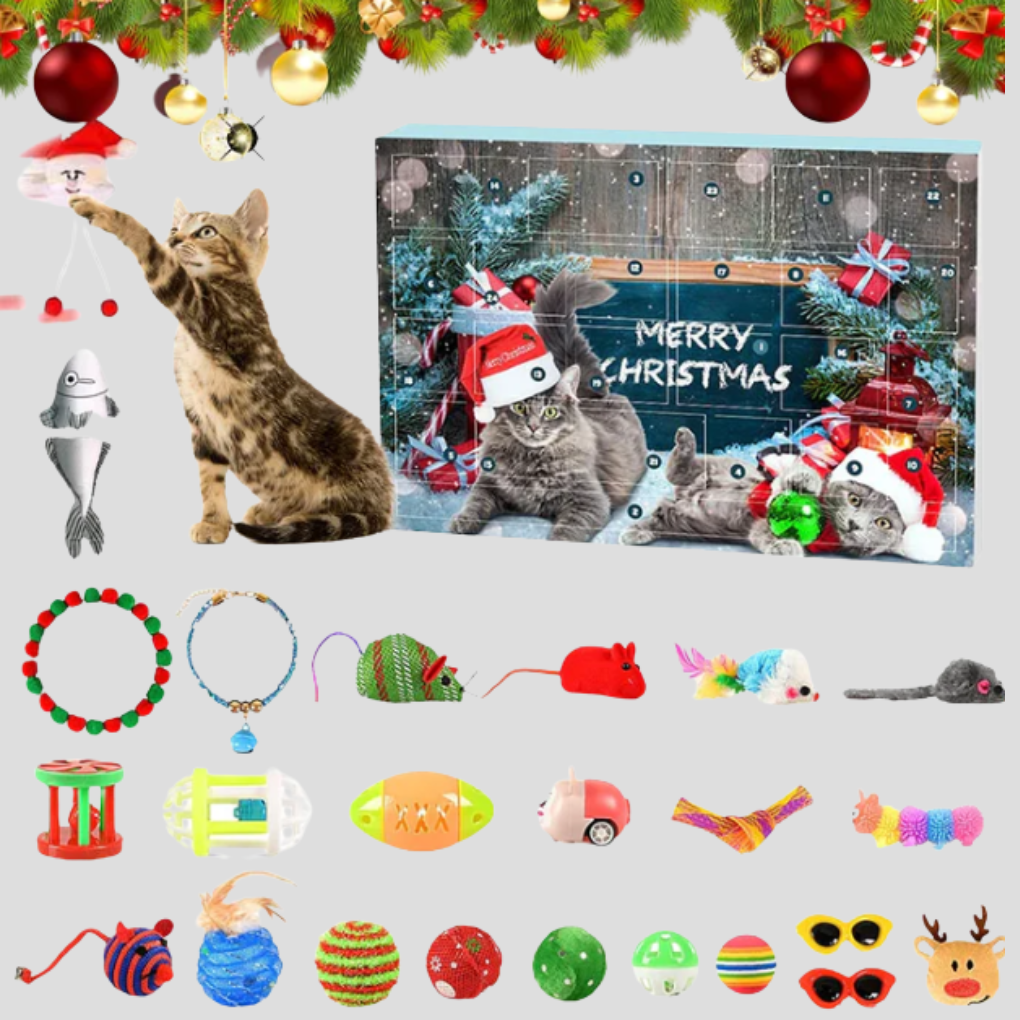 Emeja | Kat Speelgoed Adventskalender 24-Dagen Aftelset