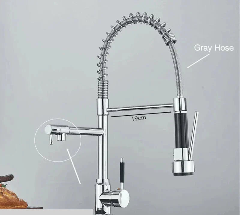 Emeja | Keukenkraan met Flexibele Spiraalsproeier