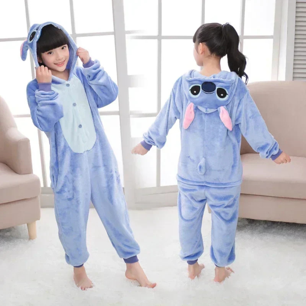 Emeja | Kinder Hooded Karakter Pyjama's