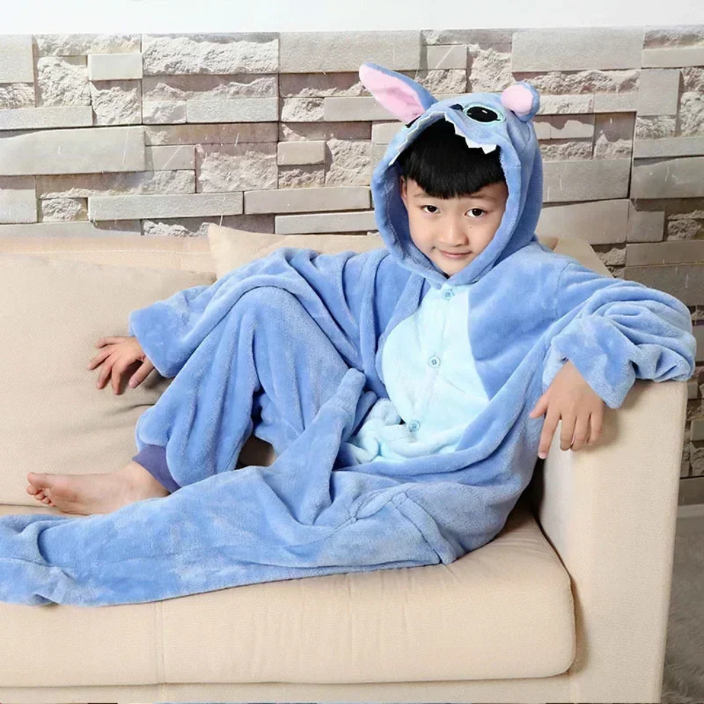 Emeja | Kinder Hooded Karakter Pyjama's