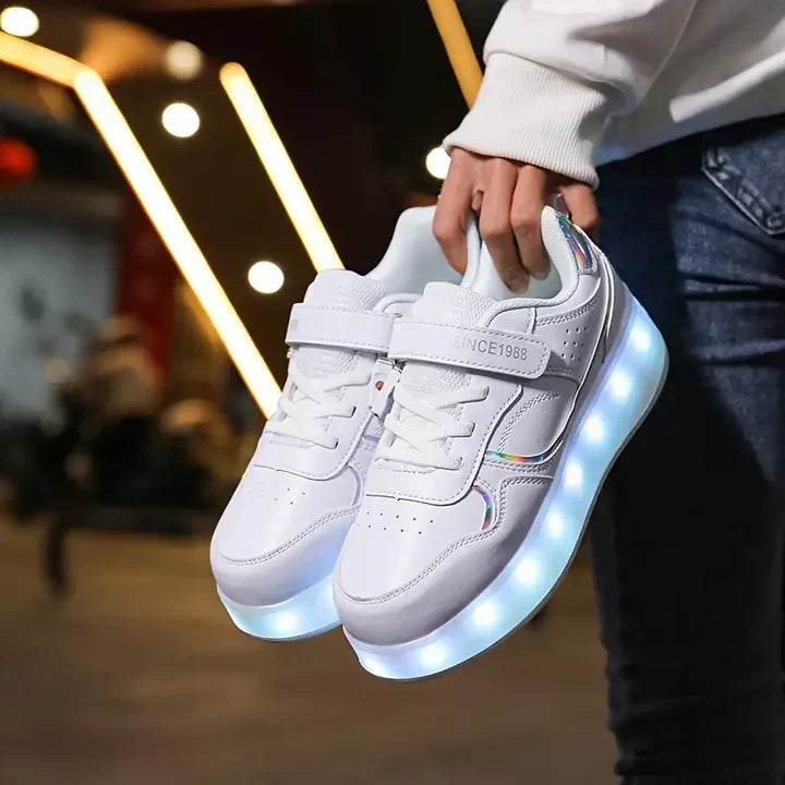 Emeja | Kinderrolschoenen met LED-lampen